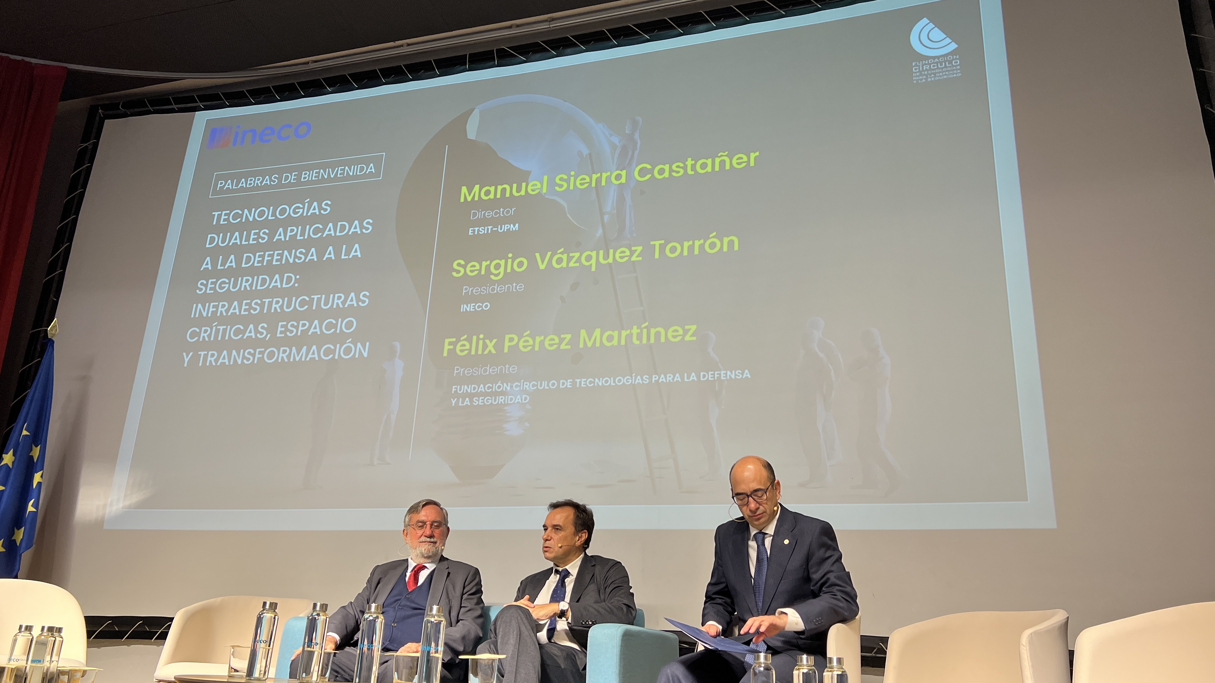Ineco y Fundación Círculo llevan a la UPM Tecnologías duales aplicadas a la defensa y la seguridad