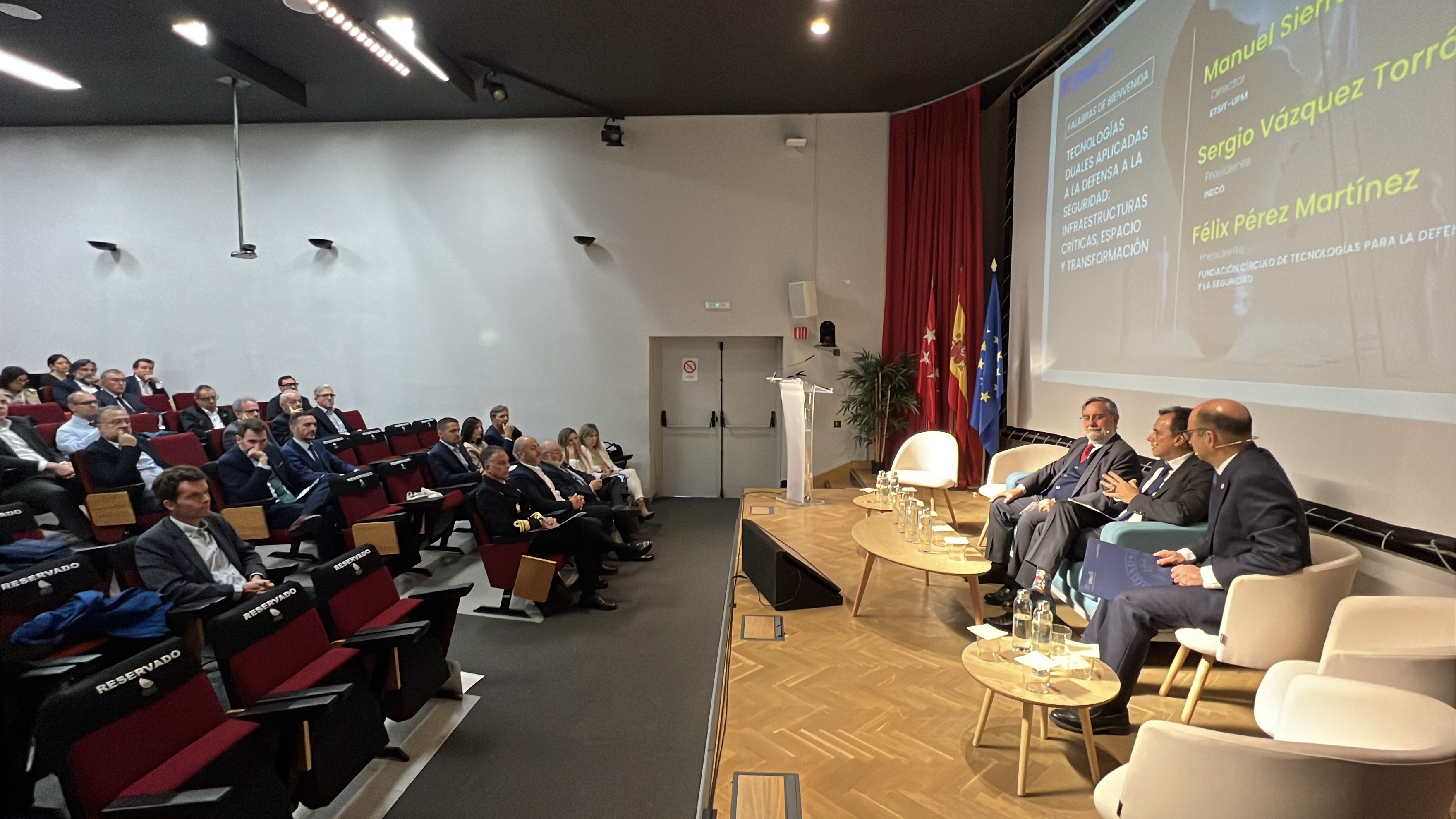 Ineco y Fundación Círculo llevan a la UPM Tecnologías duales aplicadas a la defensa y la seguridad