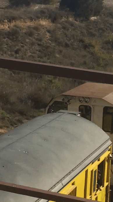 GIF CONTROL VEGETACIÓN TREN HERBICIDA