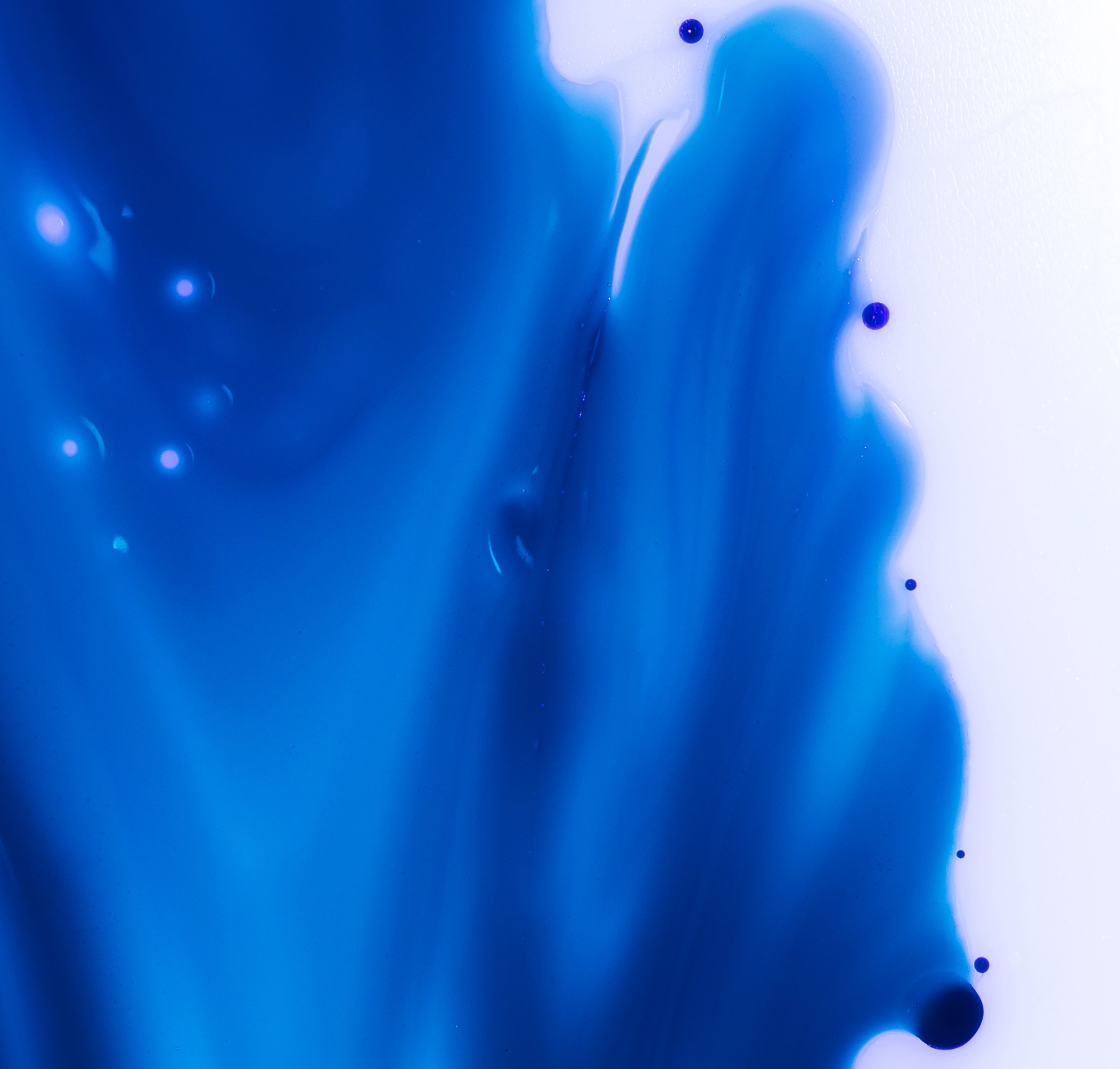 pintura azul slime