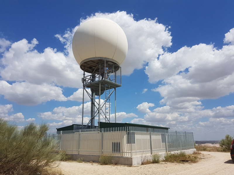Radar at Cerro de Batallones