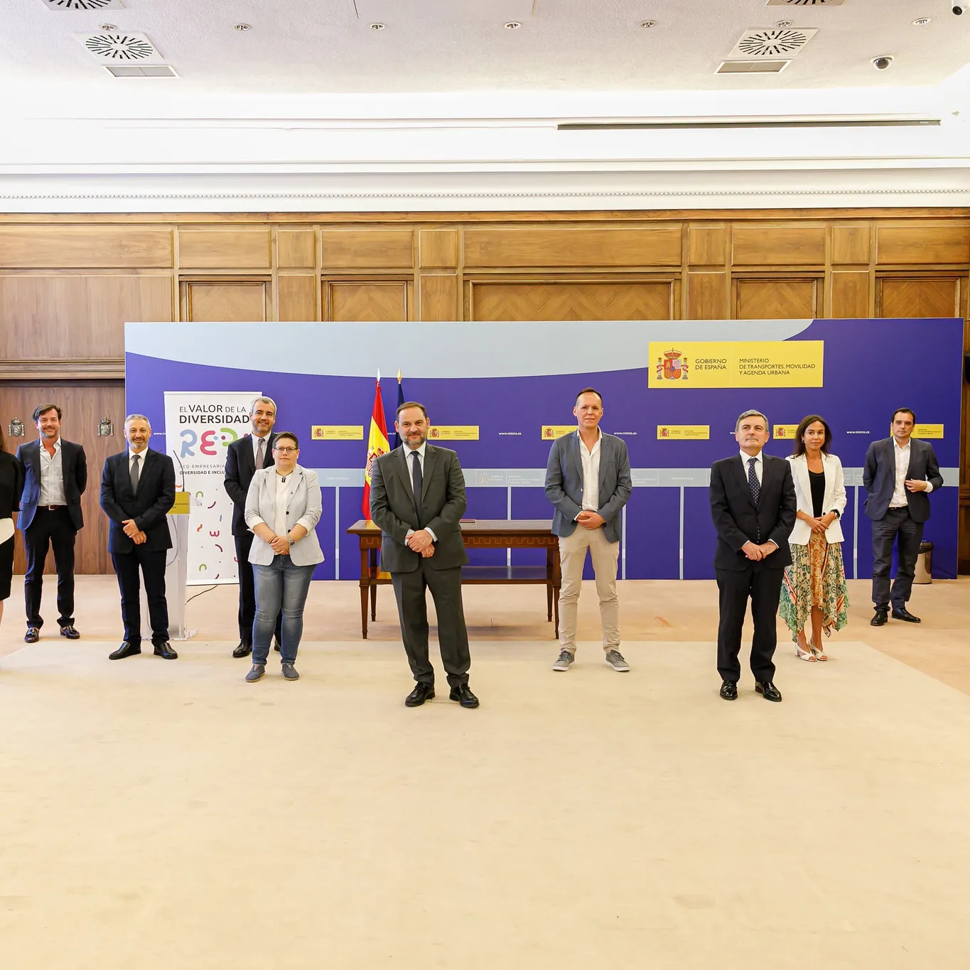 Protocolo entre MITMA, sus entidades y empresas dependientes y la Red Empresarial por la Diversidad e Inclusión LGBTI