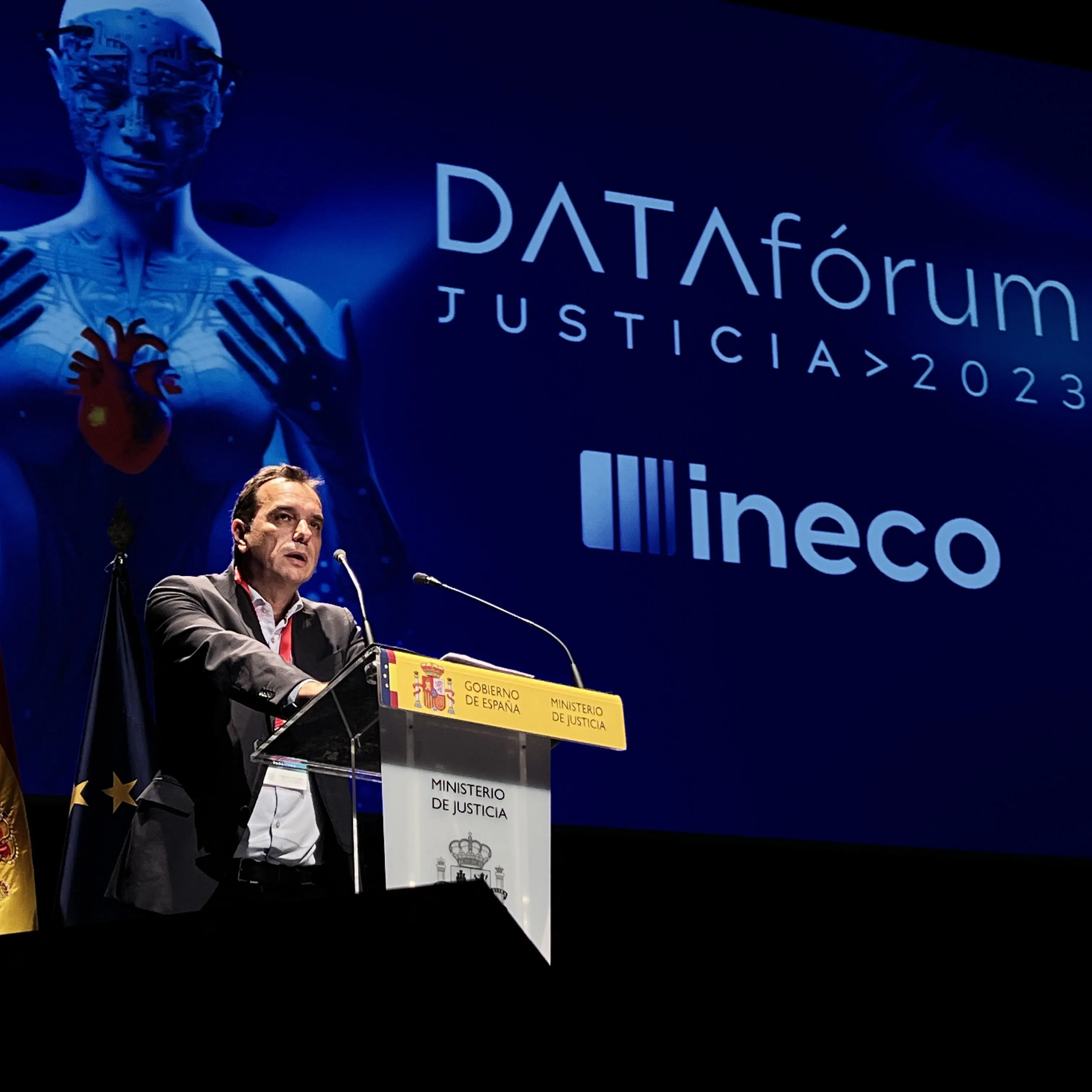 Sergio Vázquez Torrón, durante su intervención