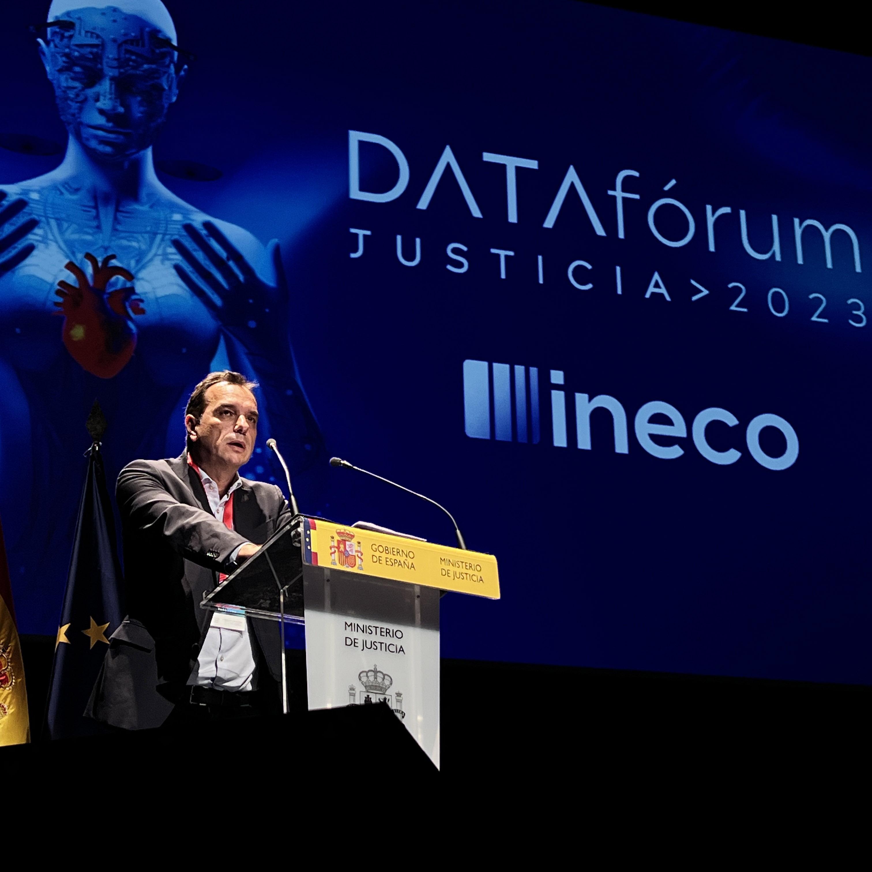 Sergio Vázquez Torrón, during his speech