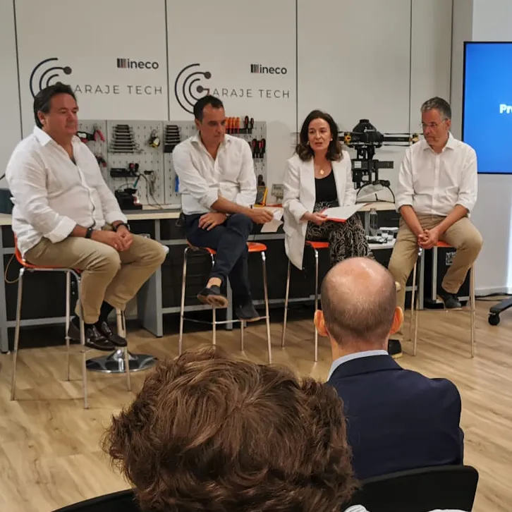 Ineco ha acogido hoy la presentación del módulo iónico, invento 100% español del canario Alberto Santana