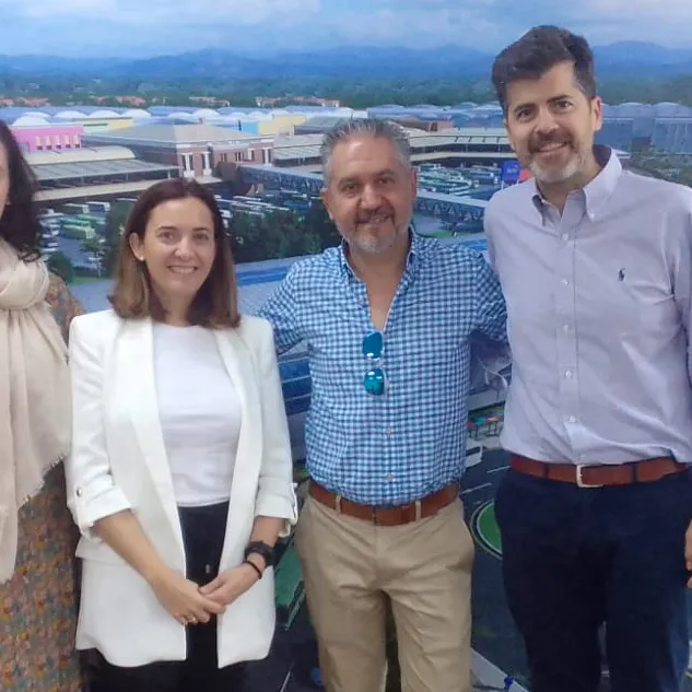 Equipo auditor de Ineco: Mercedes Cabrera, María Tirado, Jorge Merino y Víctor Lago