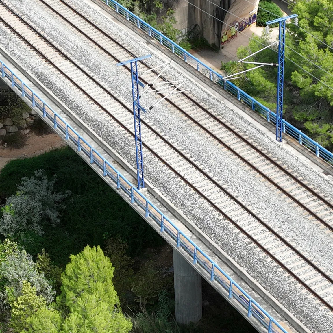 Ineco es la compañía que supervisa el mantenimiento del 100% de la red en nuestro país.