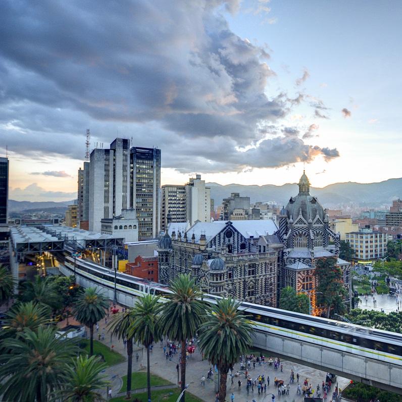 Image of the city of Medellín