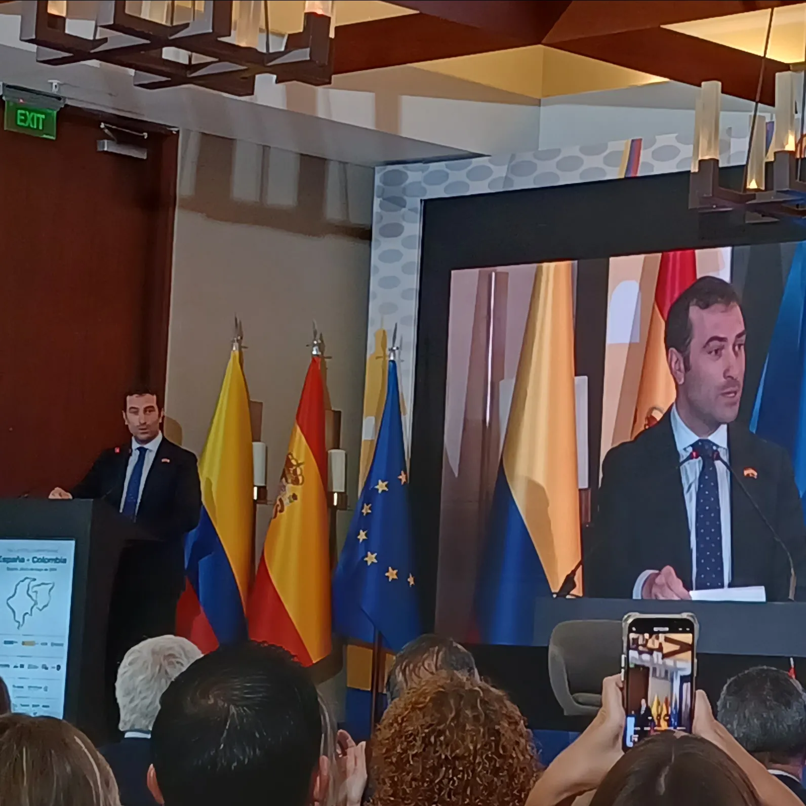 The Spanish Minister of Economy, Trade and Enterprise, Carlos Cuerpo