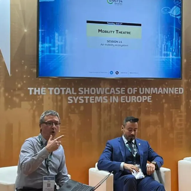 Francisco Javier de Andrés during his speech.