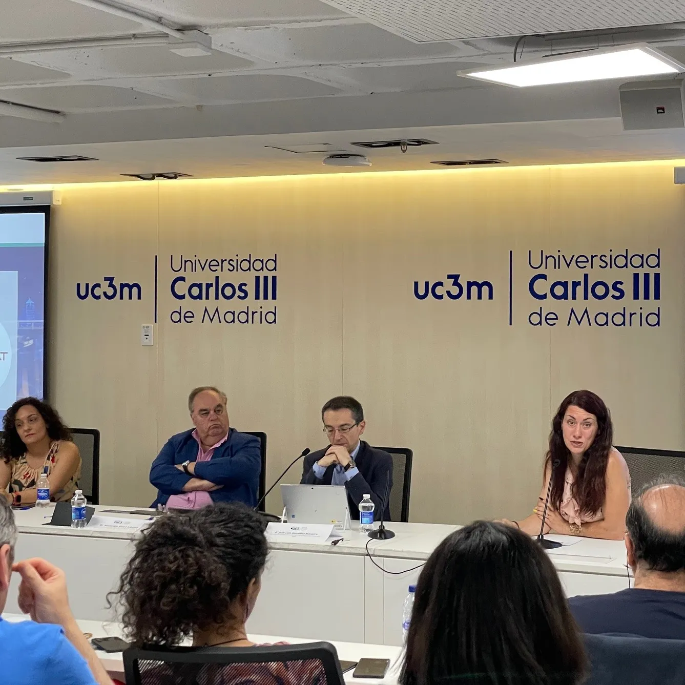 A moment during the round table