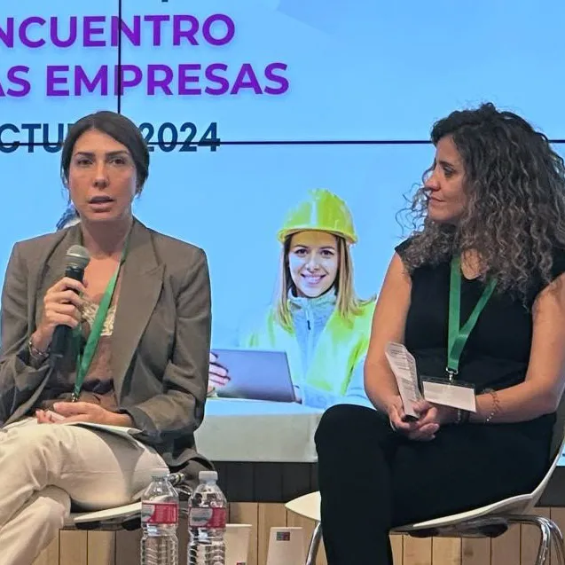 ara Serrano, manager in Training and Talent Management, has been our representative at this event