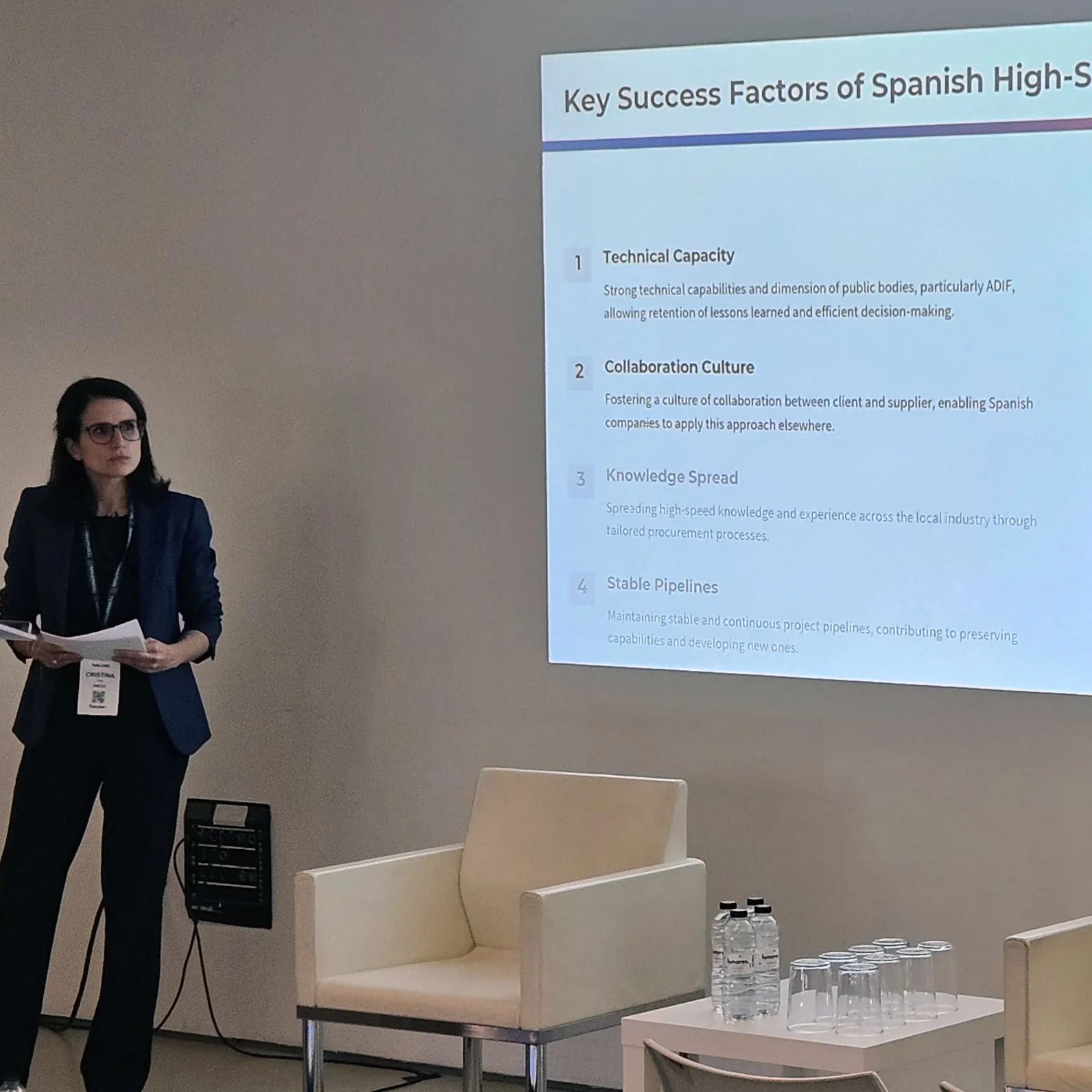 Cristina Peña and Carlos Cubillo