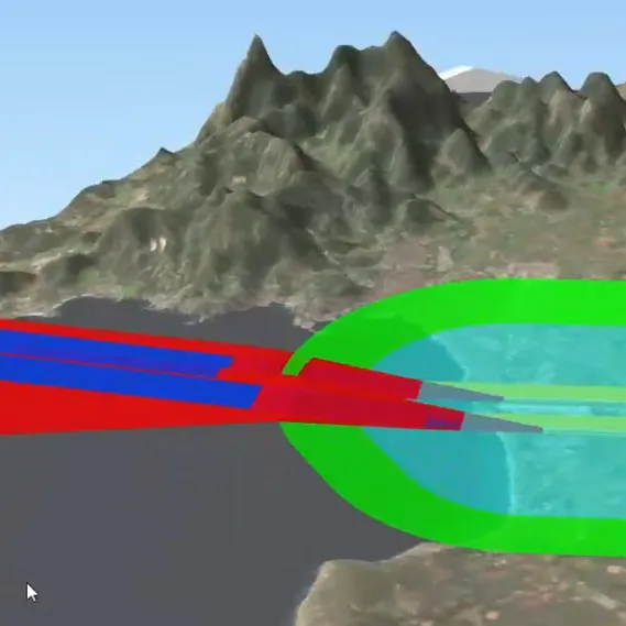 Eusebio Gracia, Environment and Territory Manager, presented the Helios OLS tool