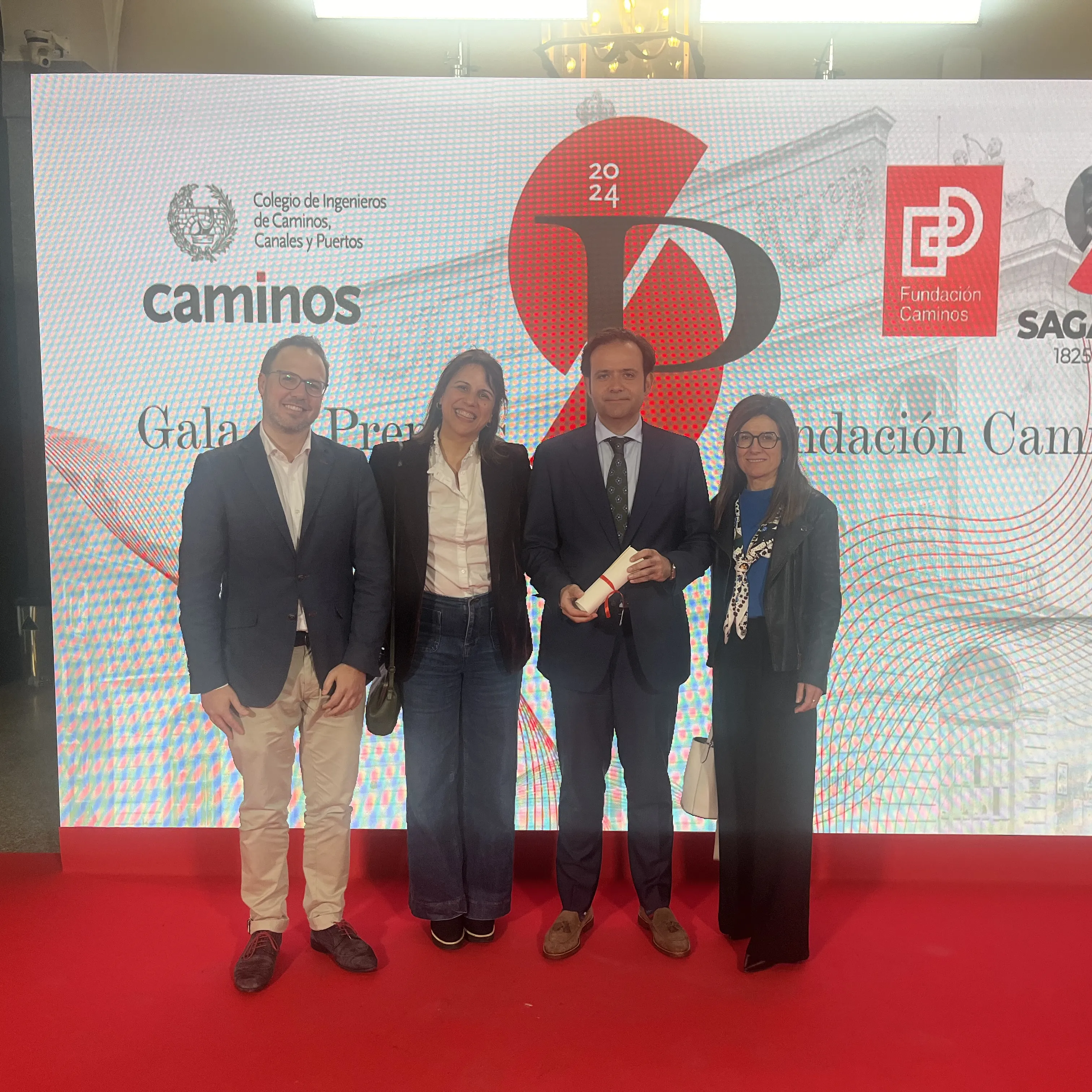 The gala was held at the Teatro Real in Madrid