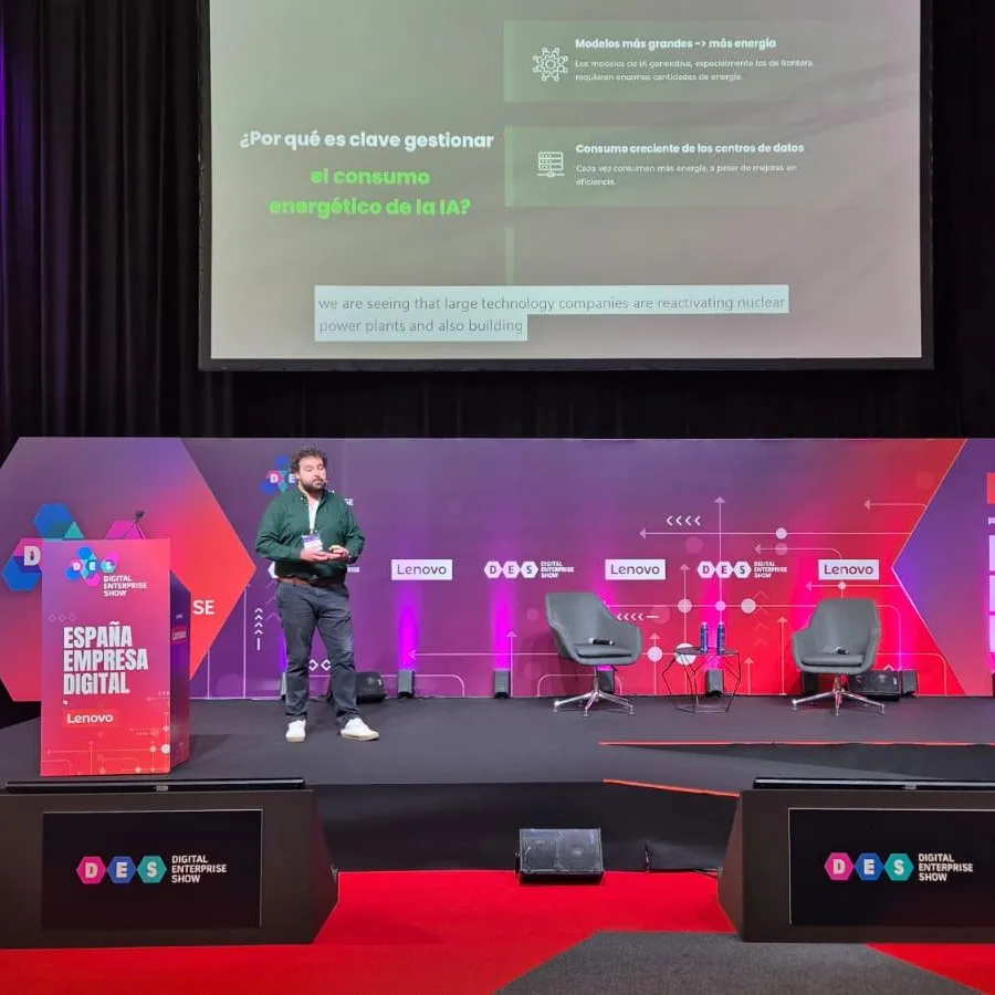 Paul Van Branteghem, durante una de sus intervenciones