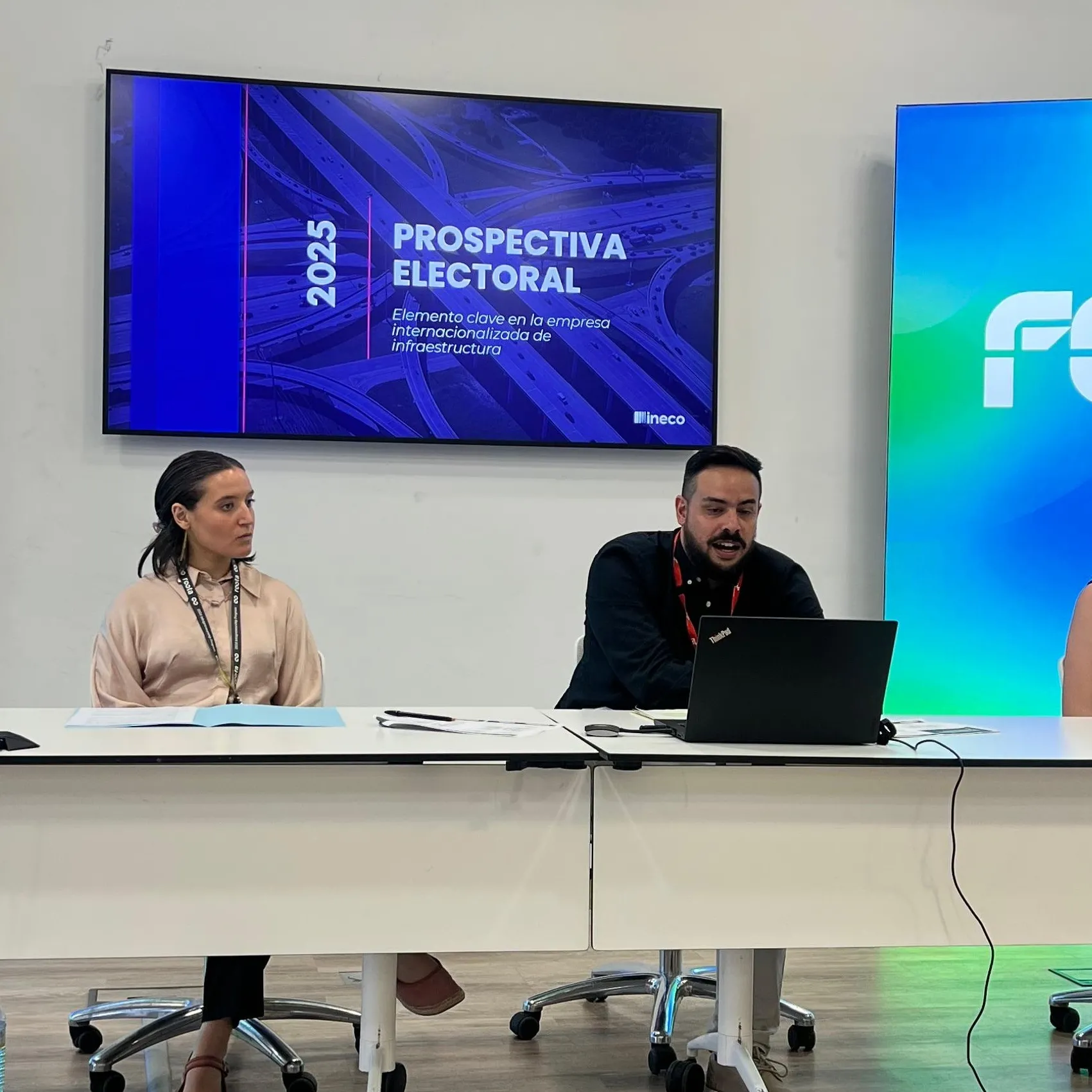 Un instante de la presentación