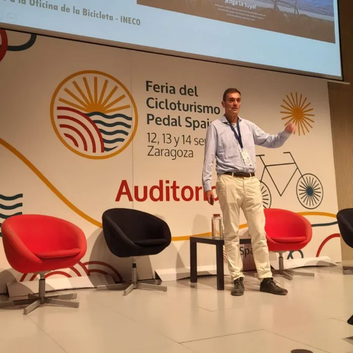 Un instante de la presentación