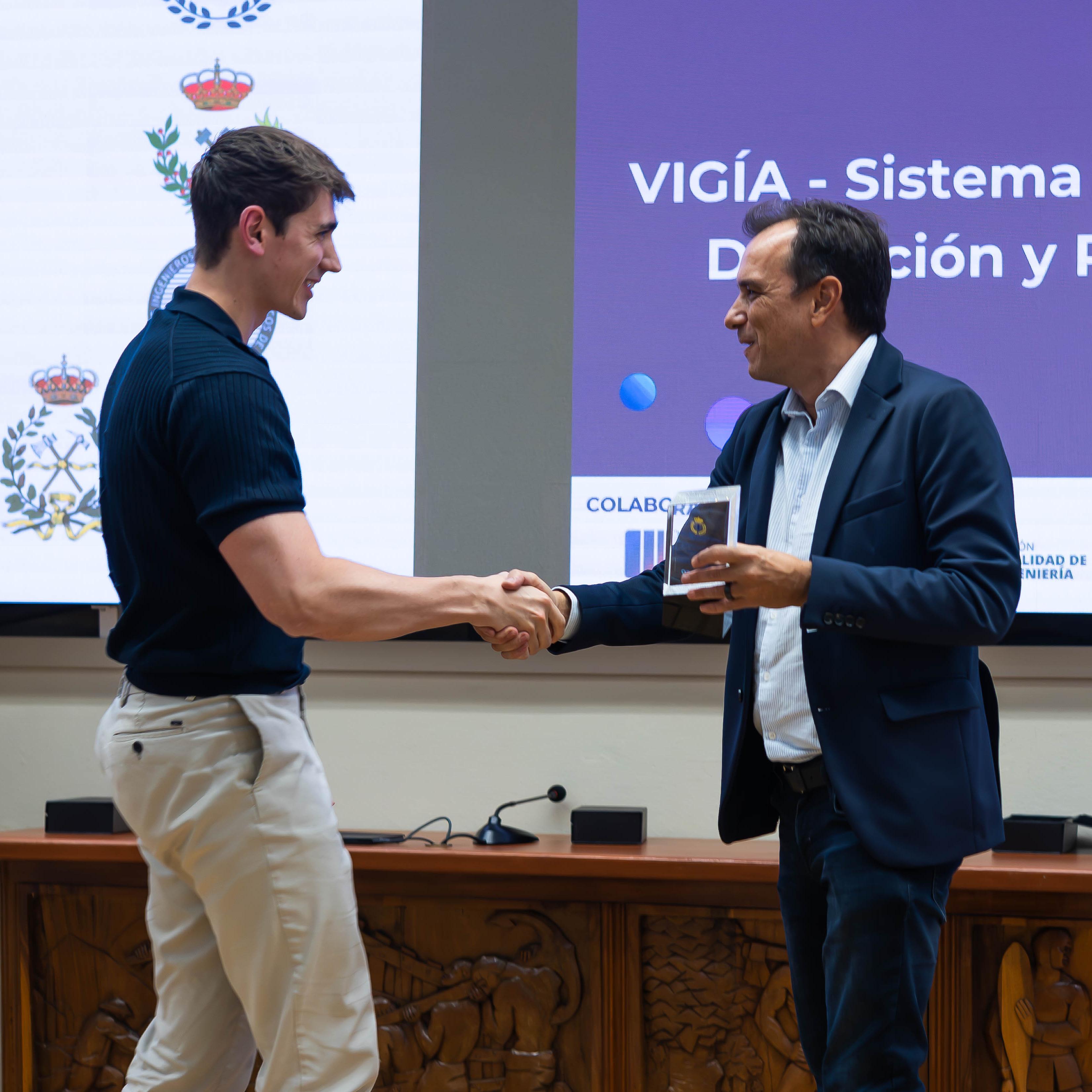 Ineco awards the Prize of the Second Young Engineers for a Better World Competition to the innovative VIGÍA system