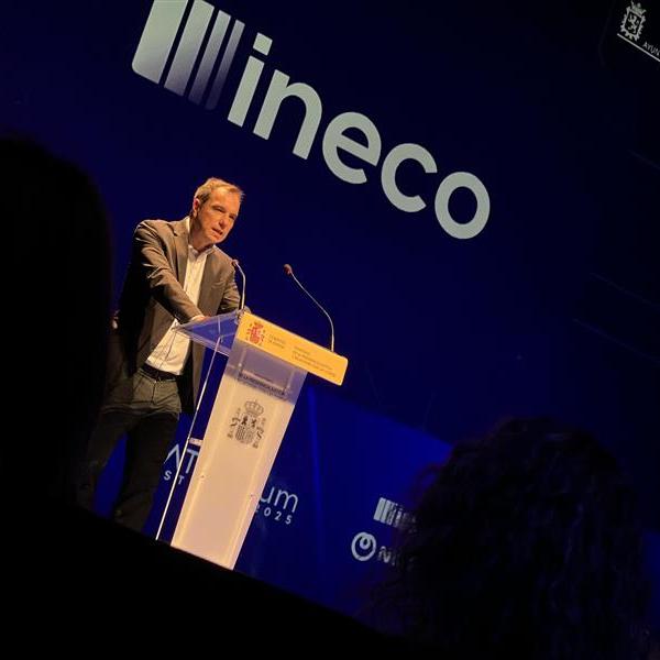 Sergio Vázquez Torrón, presidente de Ineco, en Datafórum León.