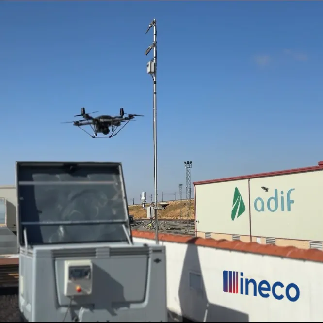 Imagen del nido-dron