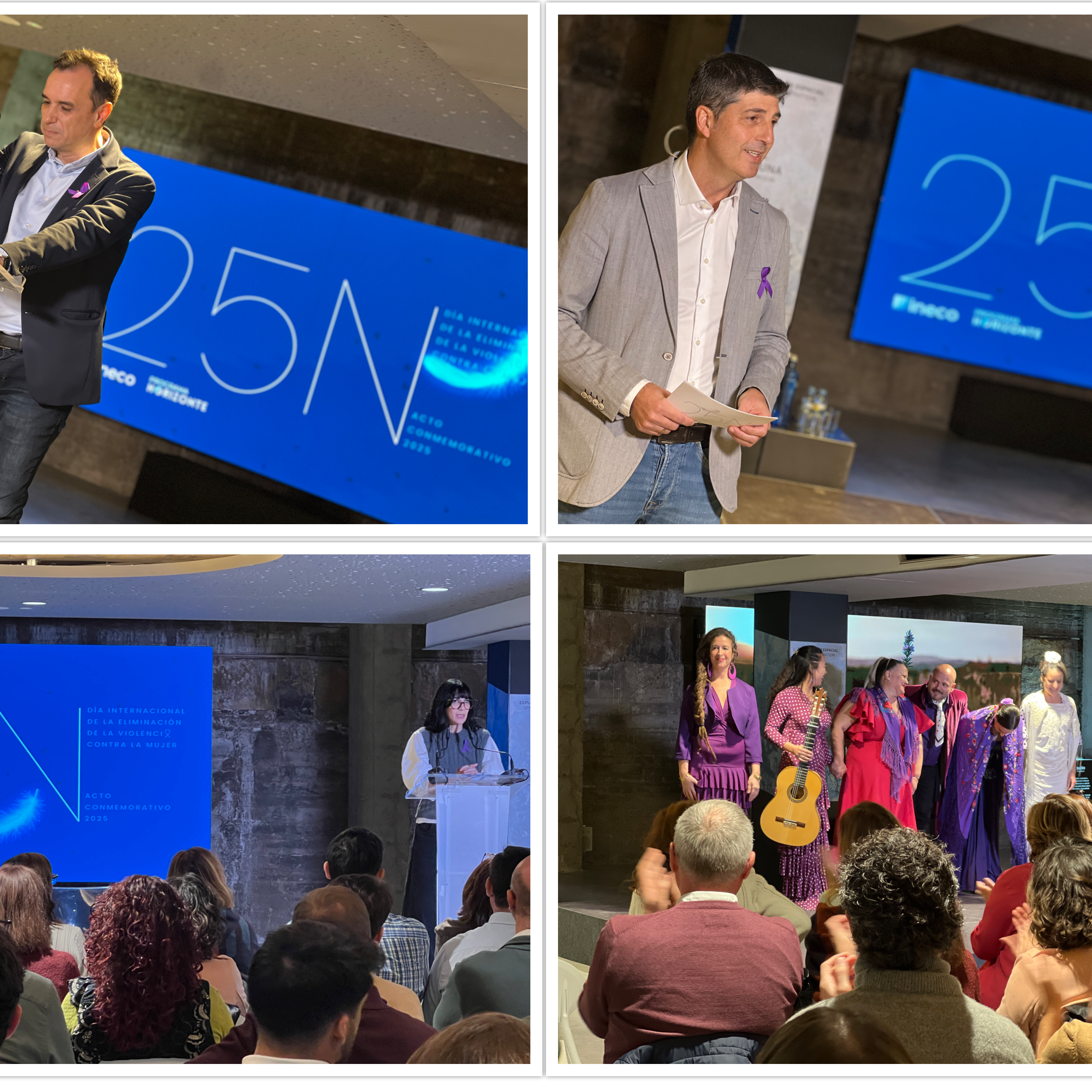 Ineco Raises Awareness in Seville on 25N: Art, Testimony, and Commitment to a Society Free from Violence