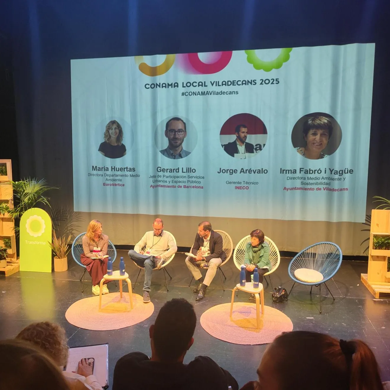 Imagen de la mesa en CONAMA local.