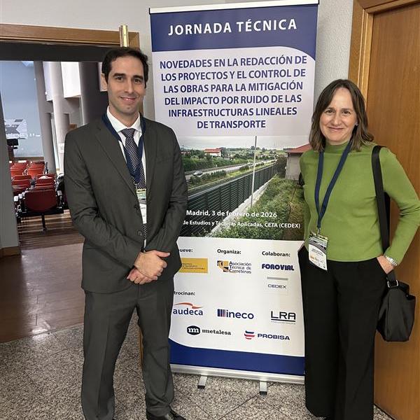 Expertos de Ineco debaten sobre contaminación acústica