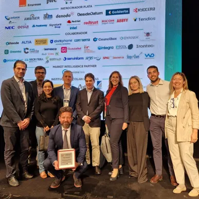 Representatives from Ineco’s Technical Office joined the head of AEAD’s Cybersecurity Operations Department, Jorge Fabeiro, at the event