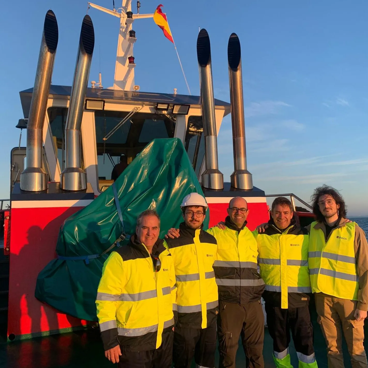 Ensayos de PURSUIT en Huelva: satélites, drones e IA para adelantarse a los vertidos 