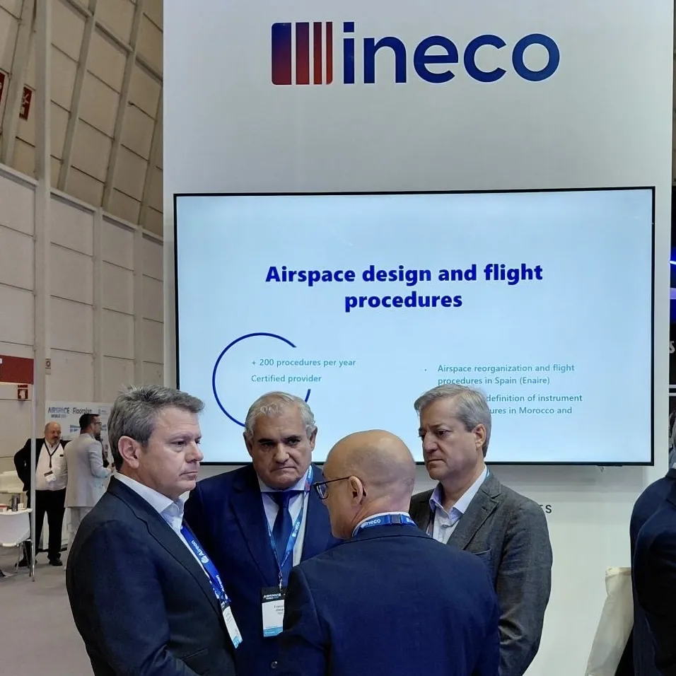 Ineco lleva a Airspace World su apuesta por la innovación ATM