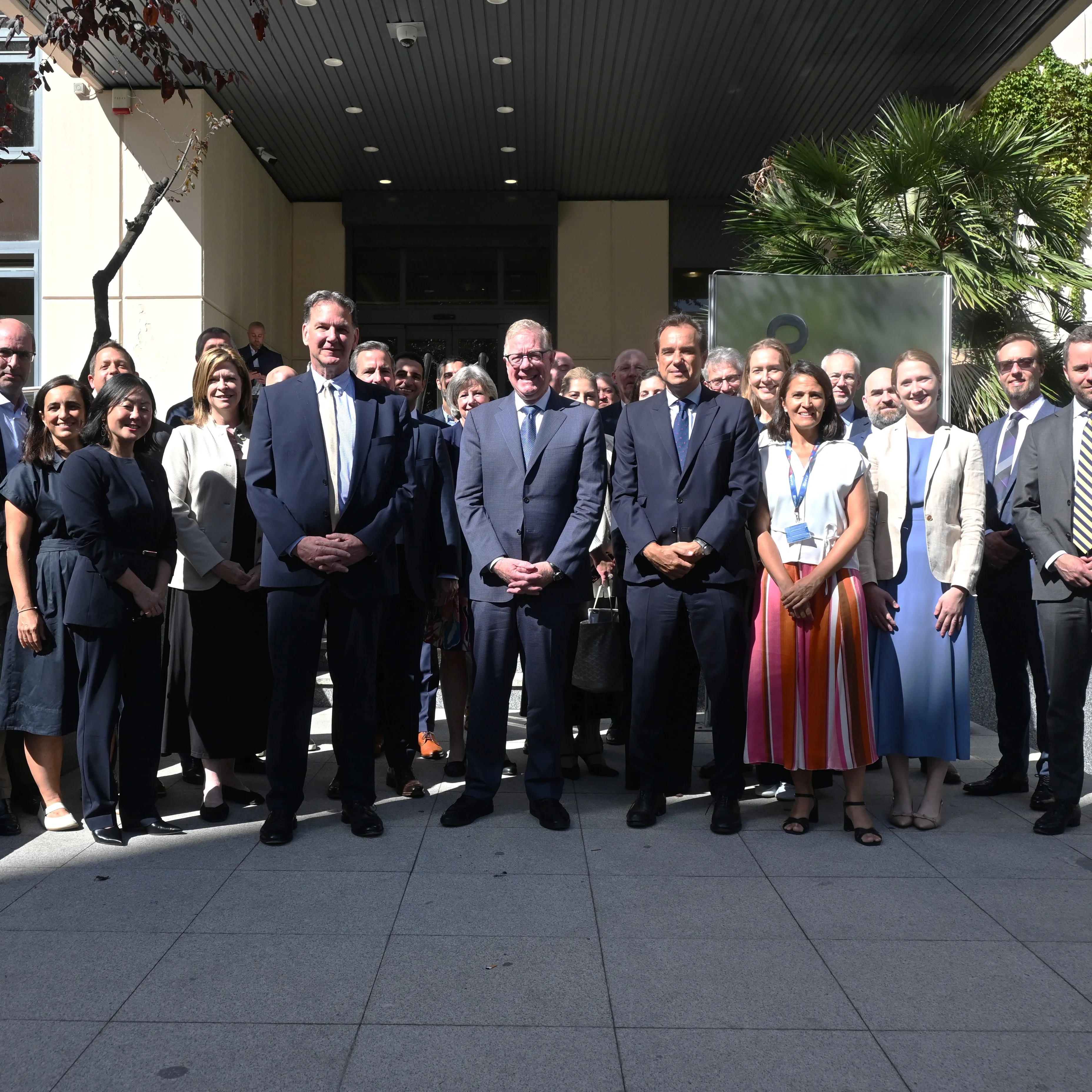 A delegation from the U.S. Department of Transportation visited Ineco’s headquarters in Madrid to learn about the Spanish railway model from company representatives led by its President, Sergio Vázquez Torrón