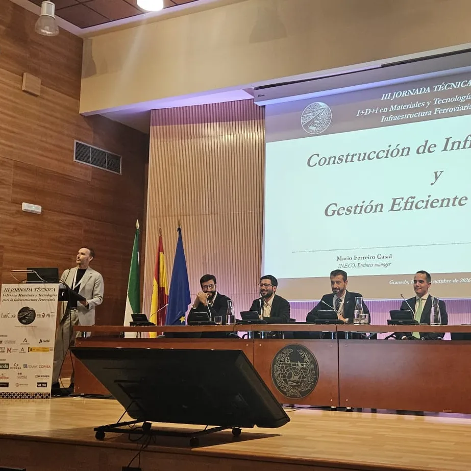 Ineco destaca en Granada el valor de la innovación para optimizar la gestión del patrimonio ferroviario