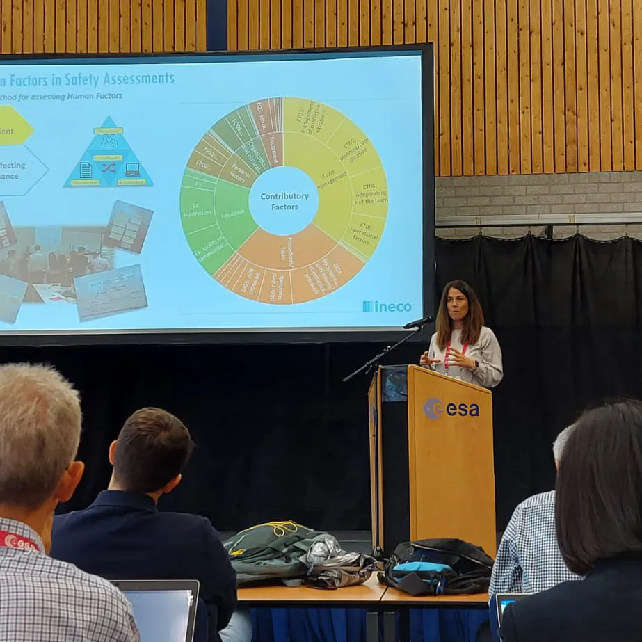 Una presentación sobre Factor Humano premiada en la “1st ESA RAMS Conference”