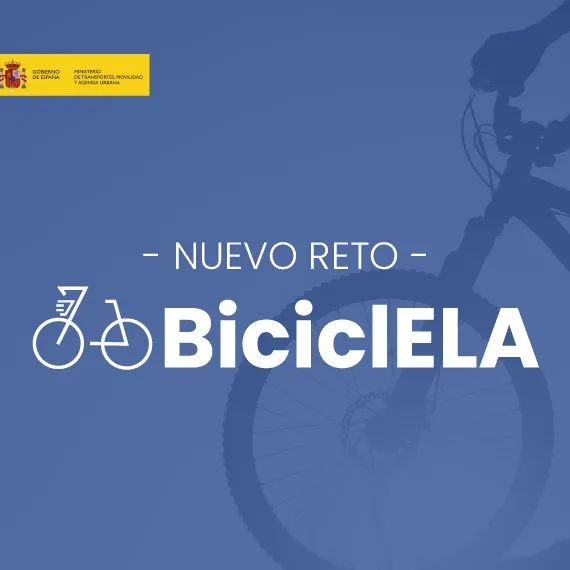 ¡Súmate al reto solidario biciclELA y dona pedaladas!