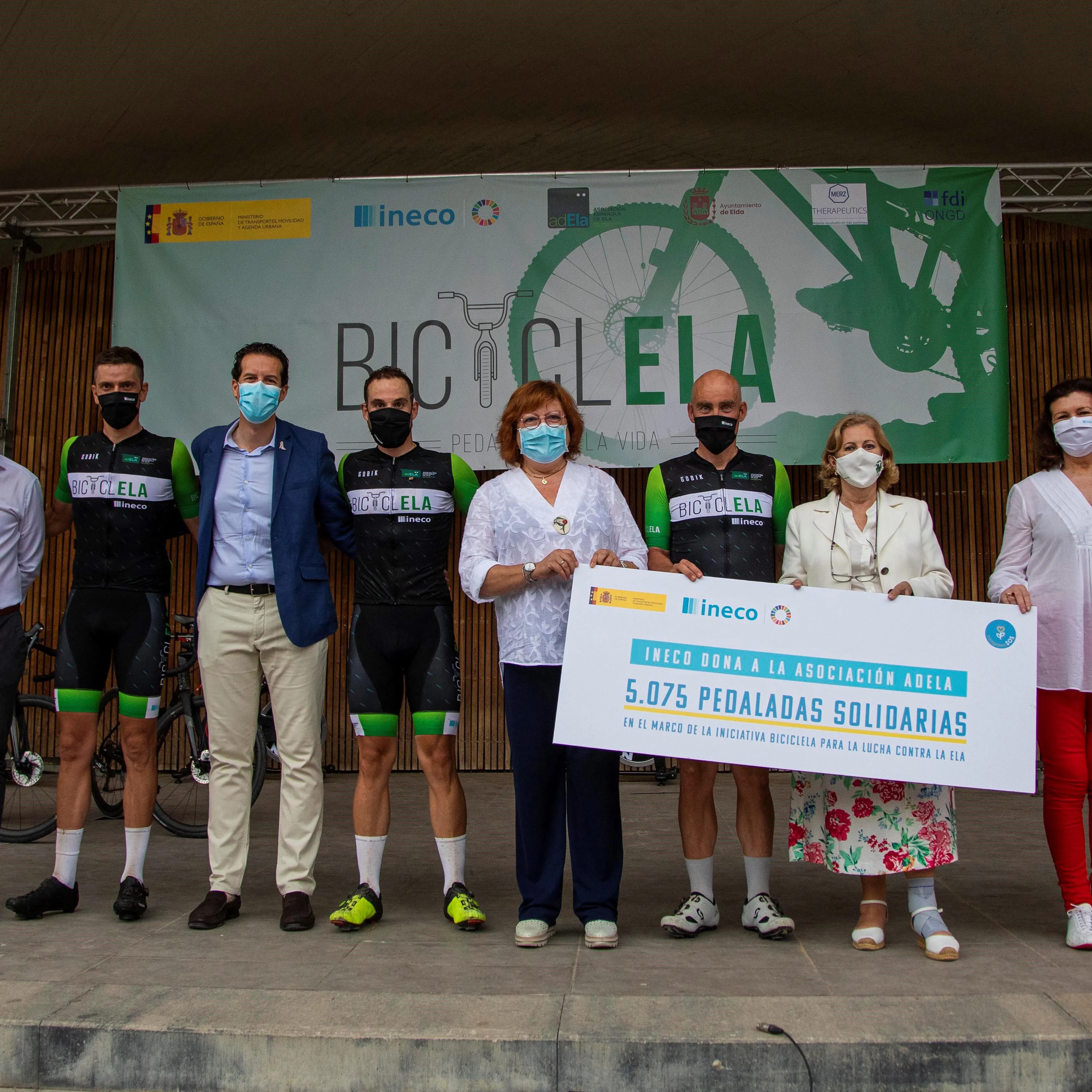 Más de 400 kilómetros en bicicleta por la vida