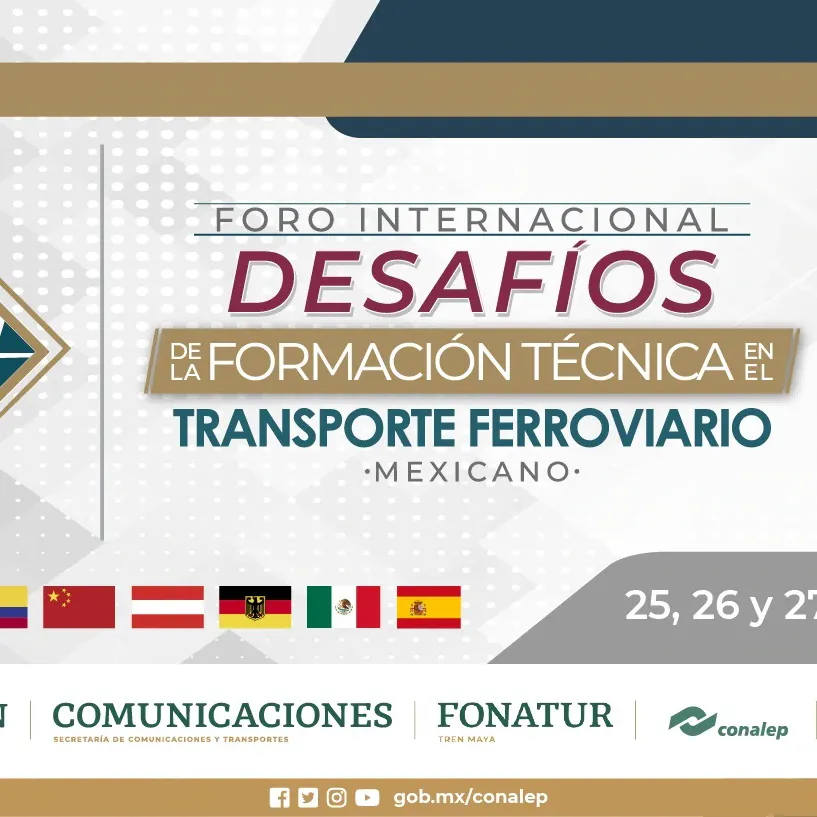 Ineco participa en el Foro Internacional: Desafíos de la Formación Técnica en el Transporte Ferroviario Mexicano