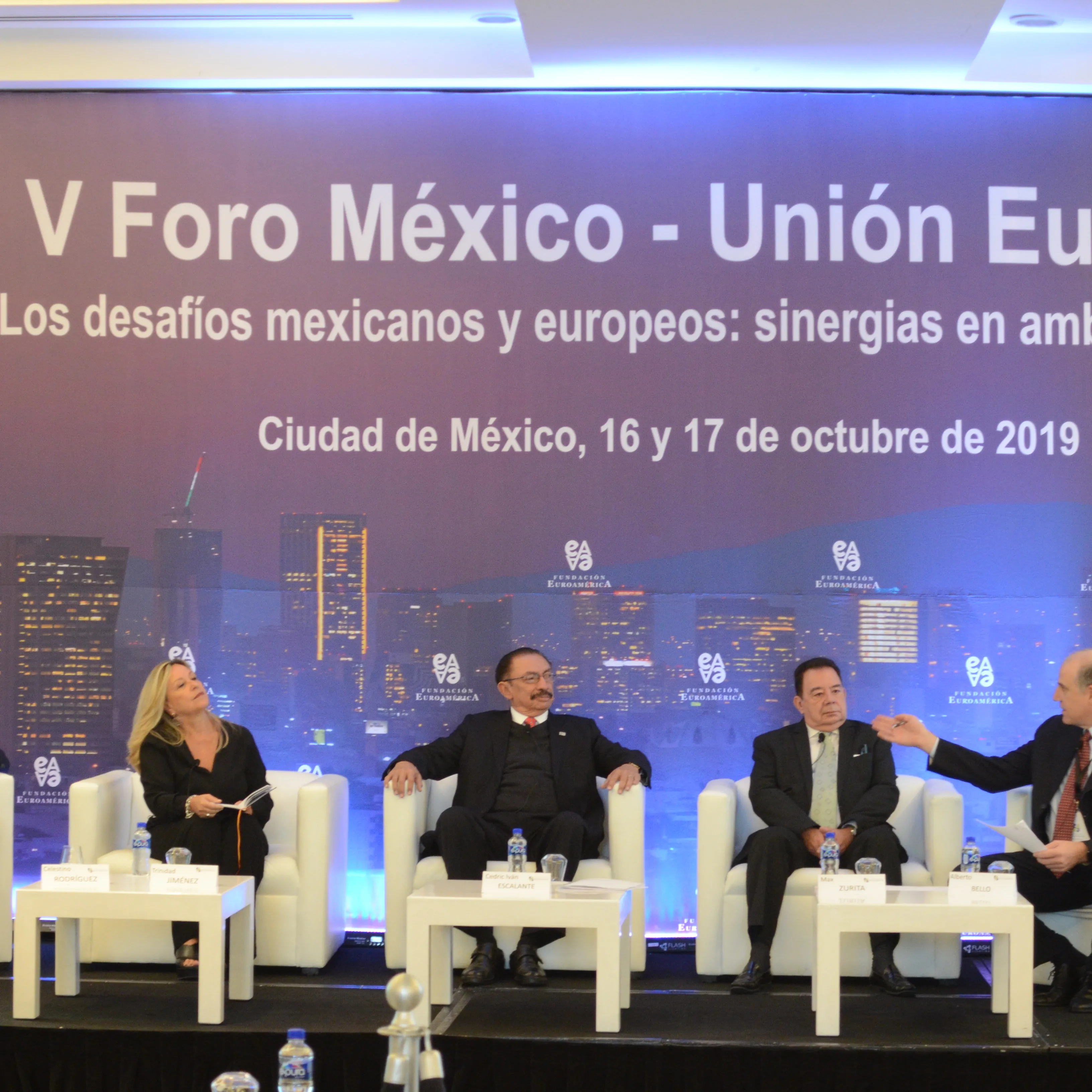 Ineco, at the 5th Mexico-European Union Forum organized by the Euroamérica Foundation