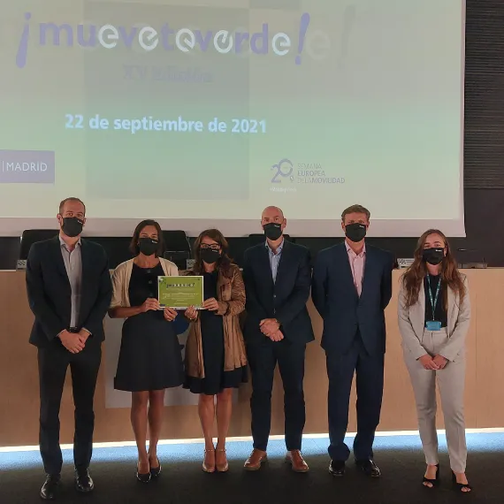 Ineco, reconocida en los premios ‘Muévete Verde’ de Madrid