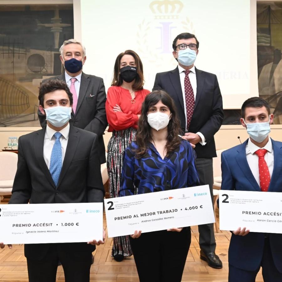 Entrega de Premios del II Concurso de Distinciones a la Excelencia en las Prácticas de Alumnado de Ingeniería