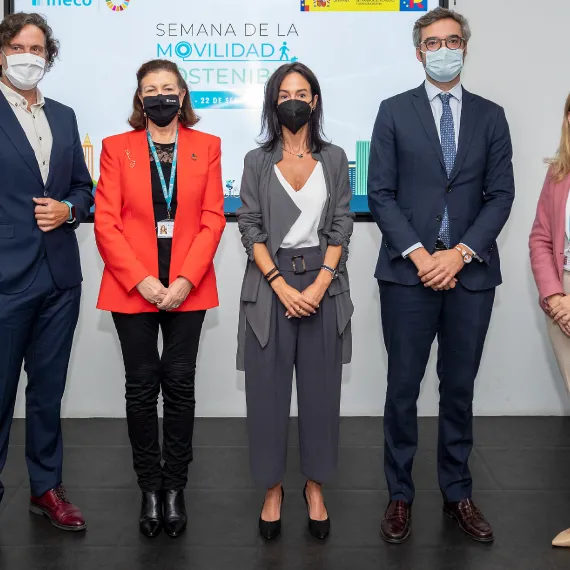 La Secretaria de Estado de Transportes, Movilidad y Agenda Urbana, Isabel Pardo, clausura la II Semana de Movilidad Sostenible de Ineco