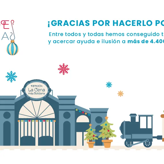 El Tren de las Navidades Solidarias de Ineco transporta ayuda a más de 4.400 personas