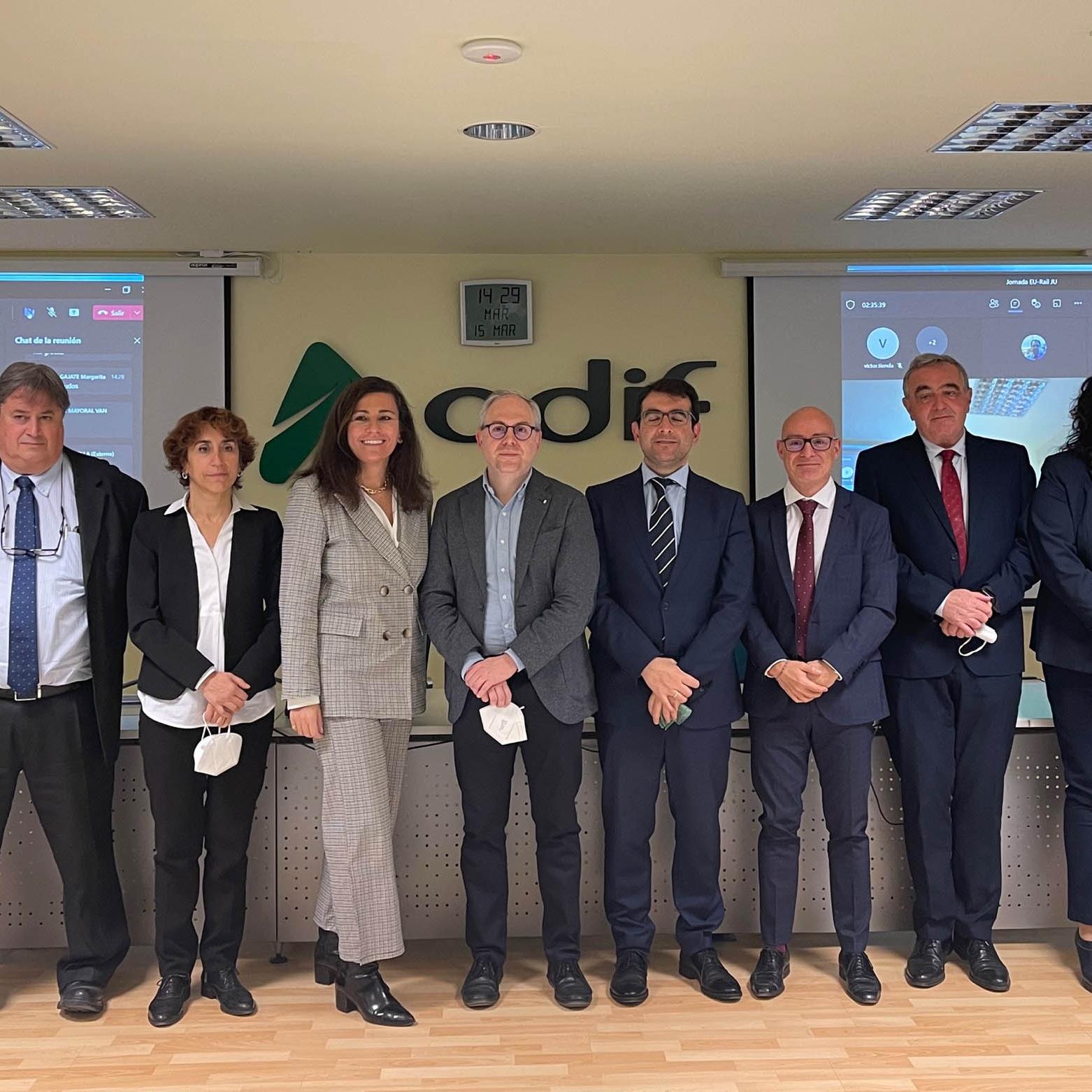 Ineco participa en la jornada de presentación de ERJU al Railway Innovation HUB