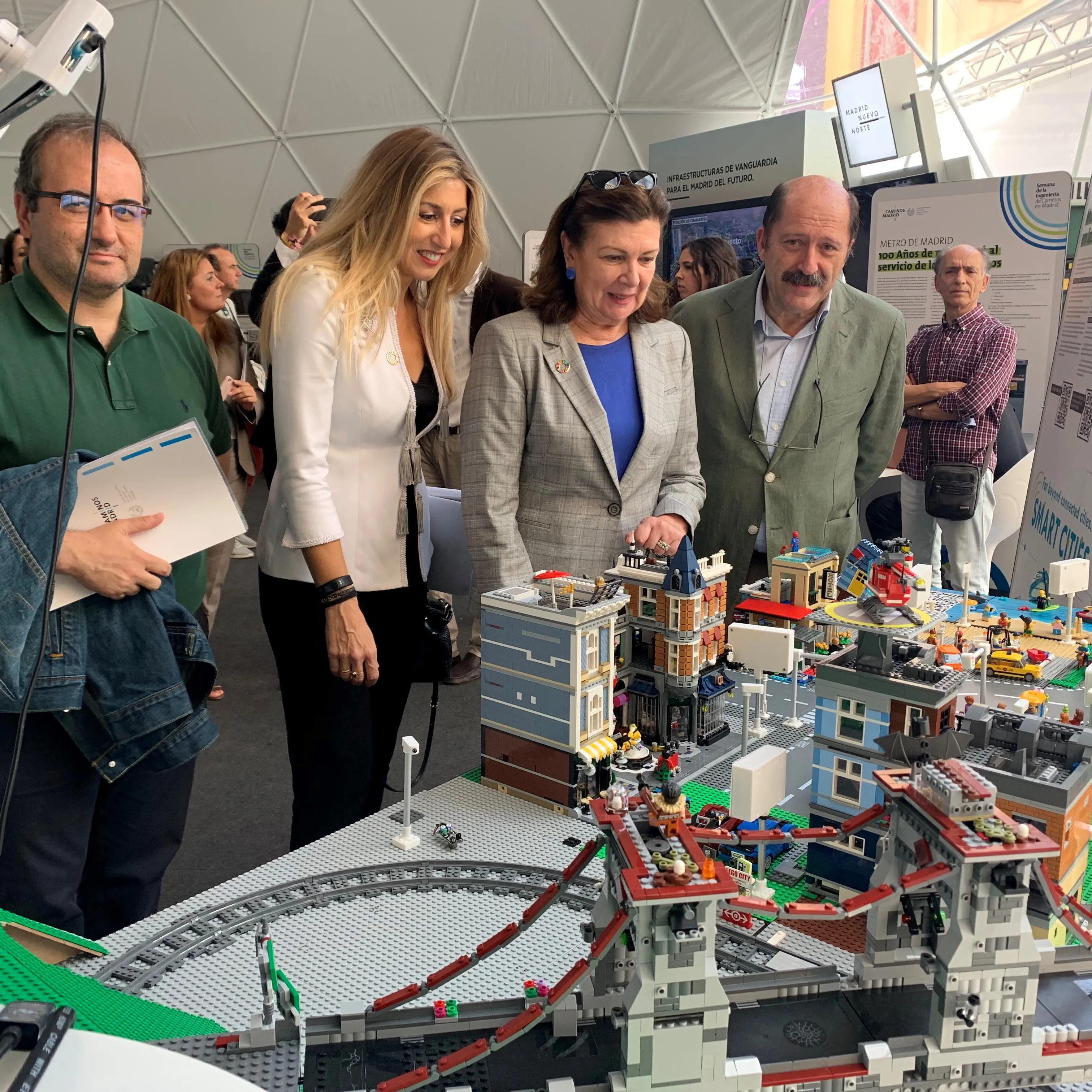 La presidenta de Ineco, en la Semana de la Ingeniería de Caminos en Madrid