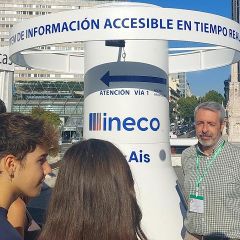 Nuestra compañía ha puesto a disposición de los visitantes “T-Ais”, la nueva solución innovadora desarrollada por Ineco que, mediante un sistema de información en tiempo real,  facilita la accesibilidad universal a viajeros. 