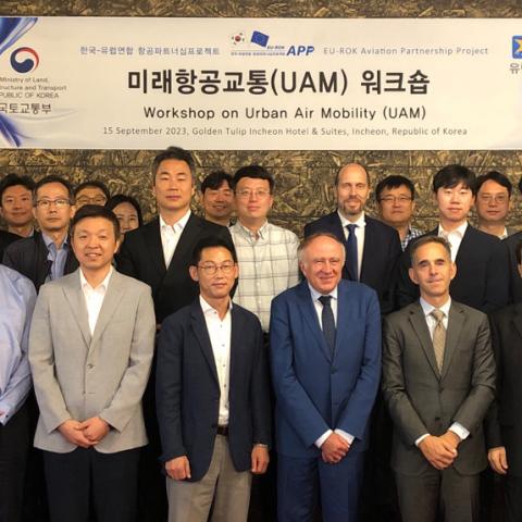 Nuestro experto en Drones y U-space, Víctor Gordo, ha participado, como ‘Lead Drone Expert’, en las jornadas de colaboración entre la UE y las autoridades de aviación de Japón y Corea del Sur.