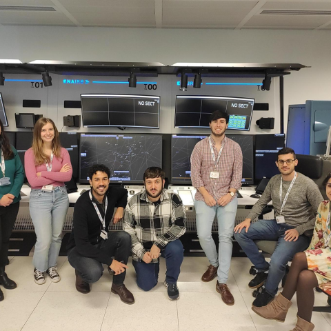 Parte del equipo de Ineco que trabaja en el CED