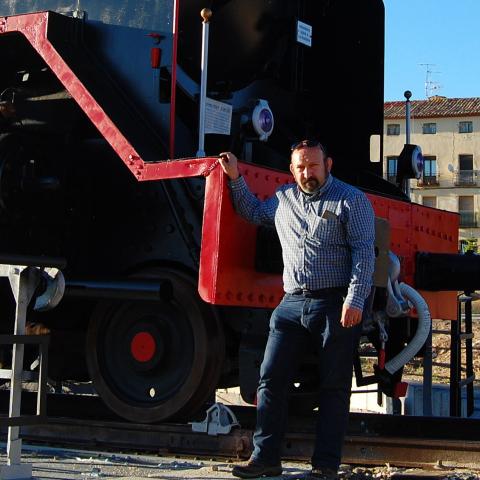 Fernando Díez, author of 'La Ilus-tracción ferroviaria española'