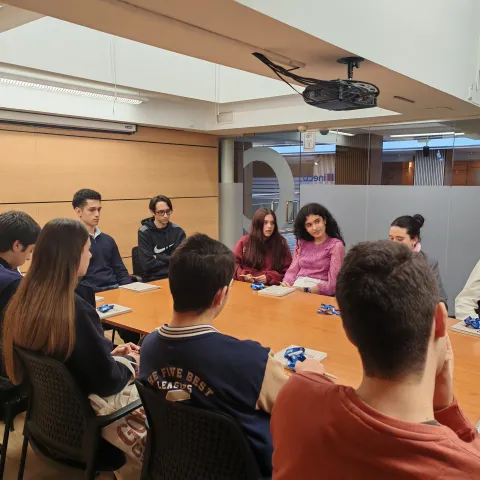 4th year ESO students participating in the Entrena-t program