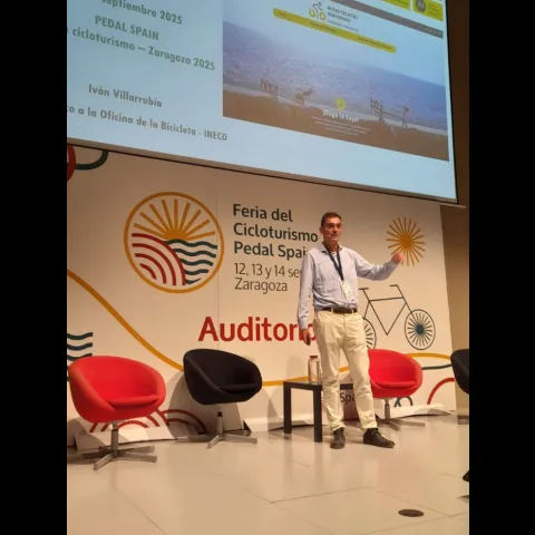 Un instante de la presentación